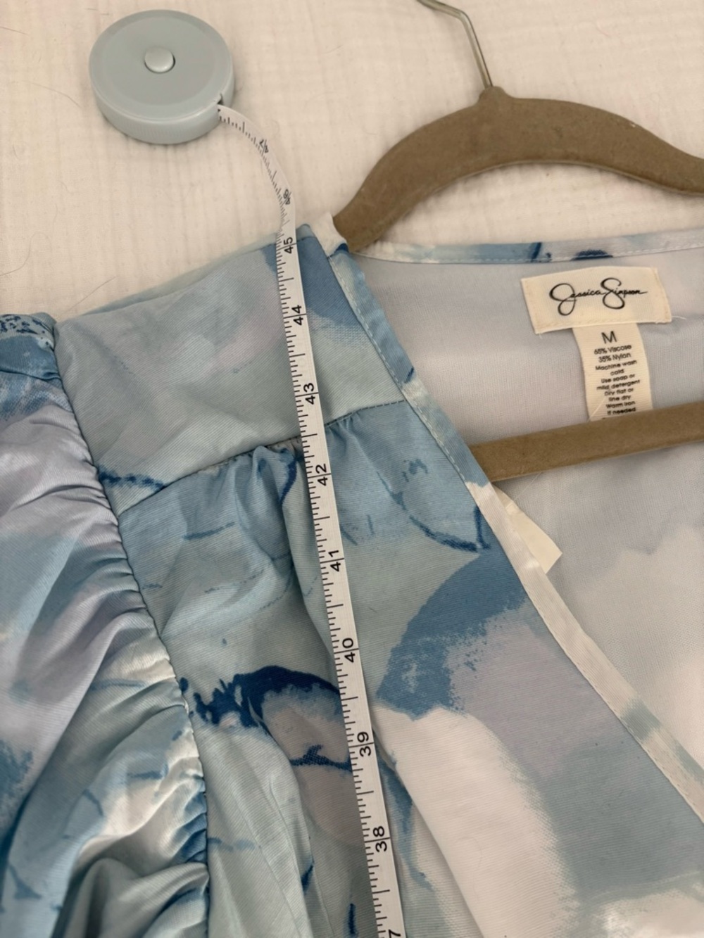 Jessica Simpson | Blue and White Maxi Dress - Picture 4 of 4